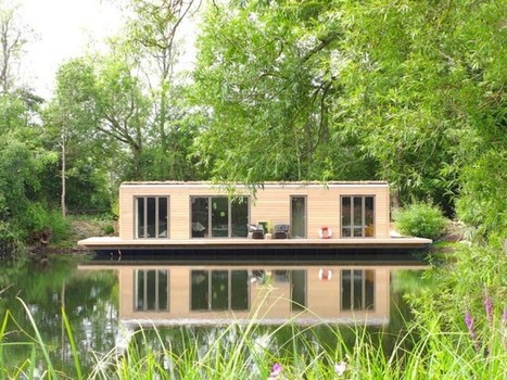 Une maison flottante en bois de récupération | Build Green, pour un habitat écologique | Scoop.it
