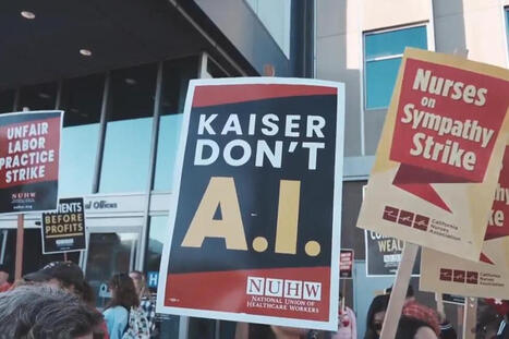 Kaiser mental health professionals strike in California over AI concerns | GAFAMS, STARTUPS & INNOVATION IN HEALTHCARE by PHARMAGEEK | Scoop.it