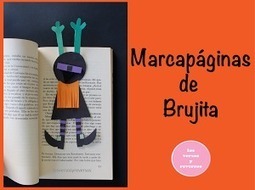 Cómo hacer un marcapáginas de Brujita | Aprender Manualidades infantiles | Scoop.it