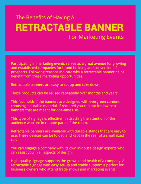 Retractable Banners In Banner Stand Scoop It