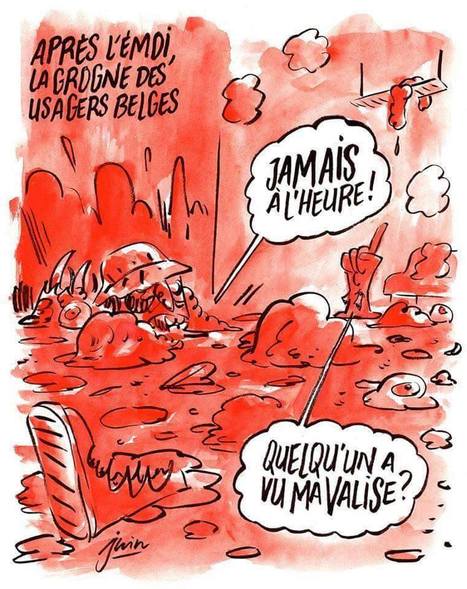Dessin du torchon de presse Charlie Hebdo sur la Belgique! | Dessins de Presse | Scoop.it