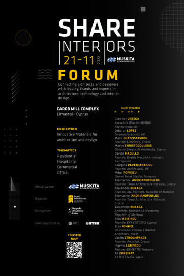 SHARE Interiors Forum, Cyprus 2022 | SHARE Architects | Scoop.it