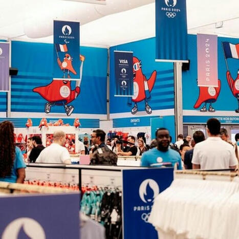 Sur les Champs-Elysées, Paris 2024 installe un magasin éphémère de 1.000 mètres carrés | Pop-up stores | Scoop.it
