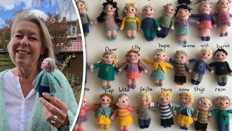 Teacher Knitted 23 Dolls of Her Students | Name News | Scoop.it