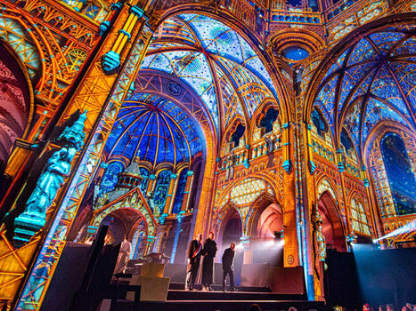 Cet immense mapping vid&eacute;o projet&eacute; dans une &eacute;glise pr&egrave;s de Metz revient bient&ocirc;t : les r&eacute;servations sont d&eacute;j&agrave; ouvertes | Strat&eacute;gie de territoires et offices de tourisme | Scoop.it