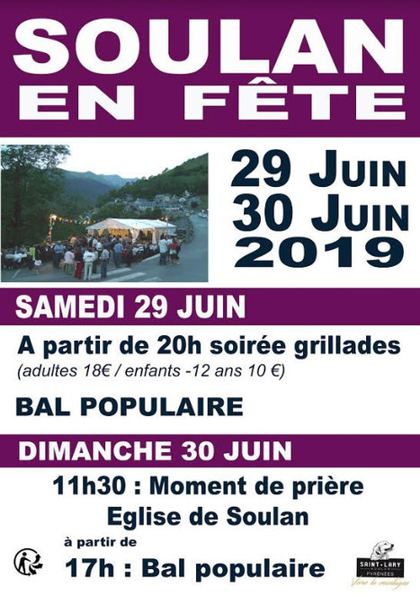 Fête de Soulan les 29 et 30 juin | Vallées d'Aure & Louron - Pyrénées | Scoop.it