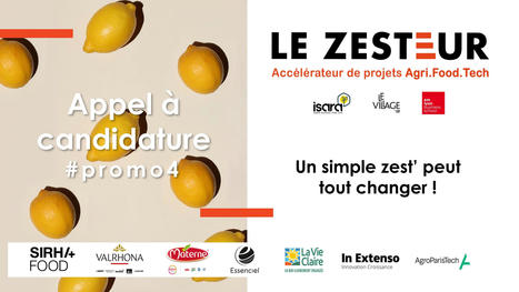 Le Zesteur : appel à candidature projets innovants du champ à l’assiette | Innovation Agro-activités et Bio-industries | Scoop.it