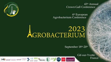 4th European Agrobacterium conference 2023 - I2BC - Gif-sur-Yvette Registration open | I2BC Paris-Saclay | Scoop.it