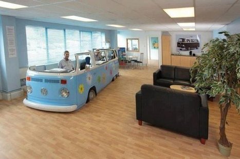 Volkswagen van –> office – Recyclart | Creative Spotting | 1001 Creative ideas ! | Scoop.it