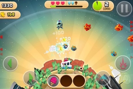 Robots Love Ice Cream - Review | iPad game apps for children | Scoop.it