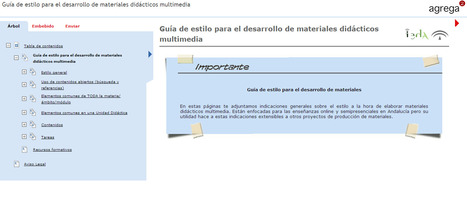 Guía de estilo para el desarrollo de materiales didácticos multimedia | TIC & Educación | Scoop.it