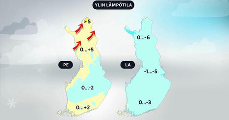 Föhn-tuuli nosti Pohjois-Lapin lämpötilan poikkeuksellisen korkealle: reilut 10 astetta yli pitkän ajan mediaanin | Kotimaa | Yle | 1Uutiset - Lukemisen tähden | Scoop.it