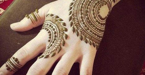 Latest Mehndi Designs Images For Girls 2018 F