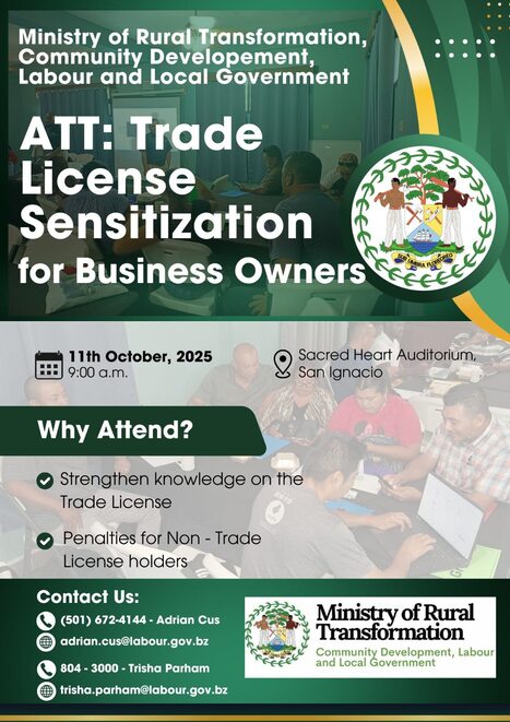 Cayo Trade License Sensitization Session | Cayo Scoop!  The Ecology of Cayo Culture | Scoop.it