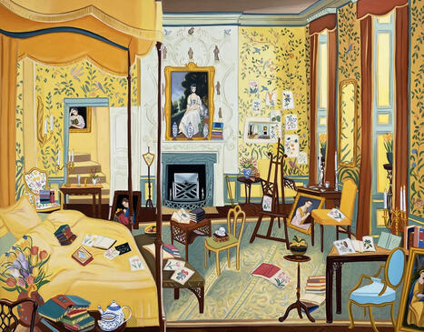 In 'Reading the Rooms,' Gretchen Scherer 'Opens Up' Historic, Art-Filled Spaces &mdash; | El Mundo del Dise&ntilde;o Gr&aacute;fico | Scoop.it