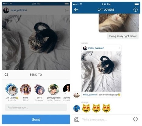 Instagram : il est enfin possible de partager des photos tierces par DM - Blog du Modérateur | Collectivités territoriales et médias sociaux : | Scoop.it