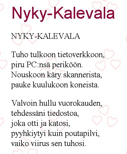 Nyky-Kalevala | 1Uutiset - Lukemisen tähden | Scoop.it