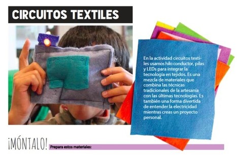 Tutorial PDF → Circuitos textiles para trabajar las materias STEM ( By Tinkering Studio ) | tecno4 | Scoop.it