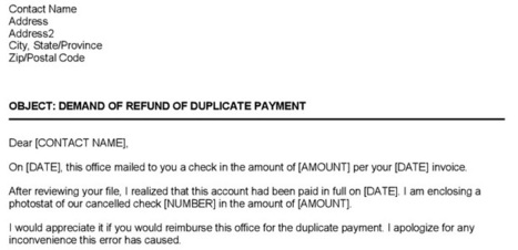 Demand Letter For Refund Of Payment from img.scoop.it