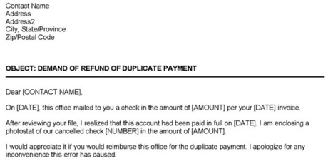 Demand Letter For Refund Of Payment from img.scoop.it