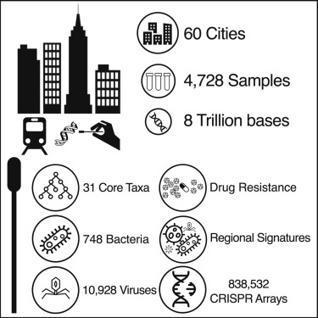 A global metagenomic map of urban microbiomes and antimicrobial resistance | Infectious Diseases | Scoop.it