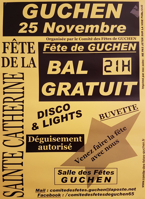 Fête de la Sainte-Catherine à Guchen le 25 novembre | Vallées d'Aure & Louron - Pyrénées | Scoop.it