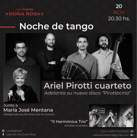 Presentación nuevo disco “Pirottecnia” | Mundo Tanguero | Scoop.it