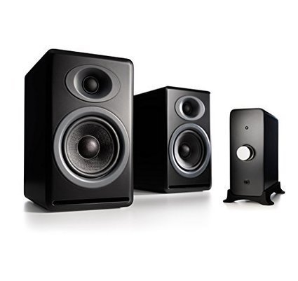 Audioengine P4 Passive Bookshelf Speakers And N