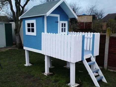 DIY Video: Child's Wendy Playhouse | 1001 Pallets ideas ! | Scoop.it