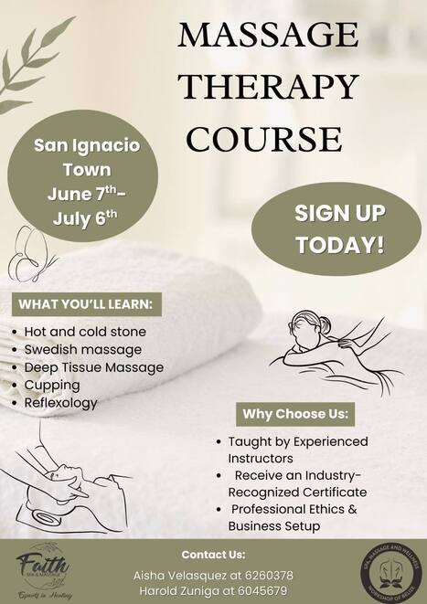 Massage Therapy Course | Cayo Scoop!  The Ecology of Cayo Culture | Scoop.it