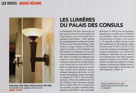 Marc Mineray, Expert mobilier design, antiquités vintage XXème siècle, arts décoratifs et Jean Prouvé. | Jean Prouvé at Galerie 47 | Scoop.it