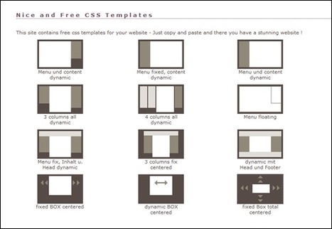 The CSS Layout Templates and Grids Download Guide | tripwire | The Web Design Guide and Showcase | Scoop.it