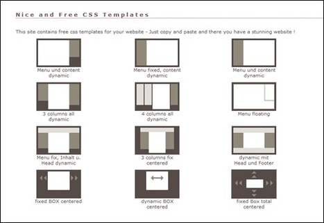 The CSS Layout Templates and Grids Download Guide | tripwire | Web Designer Freelance | Scoop.it