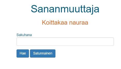 Sananmuuttaja | 1Uutiset - Lukemisen tähden | Scoop.it