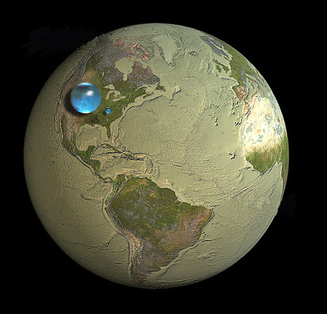How Much Water is on Earth, the USGS Water Science School | pixels and pictures | Scoop.it