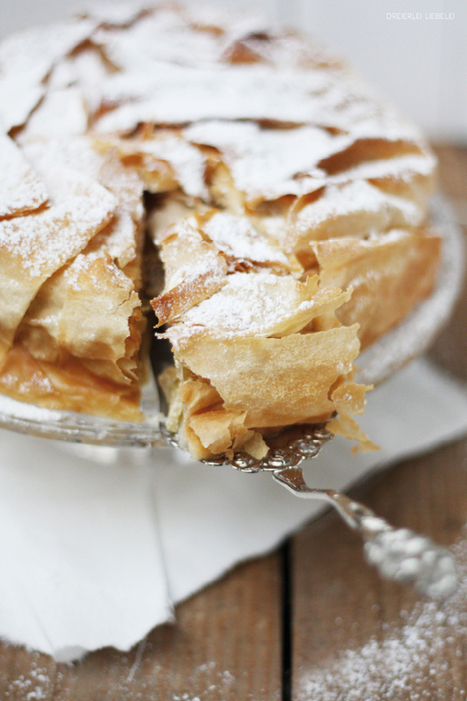 Apfelstrudeltorte {Myriams Kuchen, Tartes & Co) | Brownies, Muffins, Cheesecake & andere Leckereien | Scoop.it