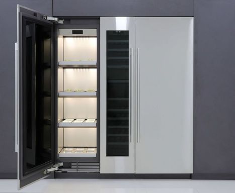 Ceci n'est pas un réfrigérateur... mais un potager intérieur - Usine nouvelle | Pour innover en agriculture | Scoop.it