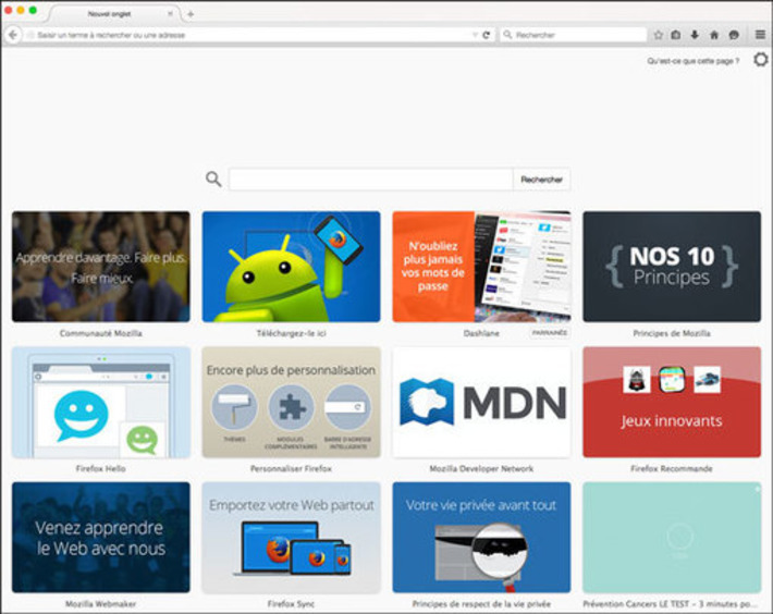 Comment afficher un site web de son choix pour nouvel onglet Firefox ? | TIC, TICE et IA mais... en français | Scoop.it
