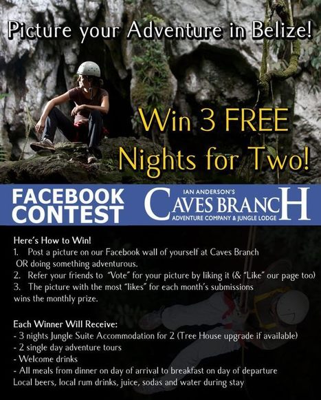 Caves Branch Free Vacation Contest | Cayo Scoop!  The Ecology of Cayo Culture | Scoop.it