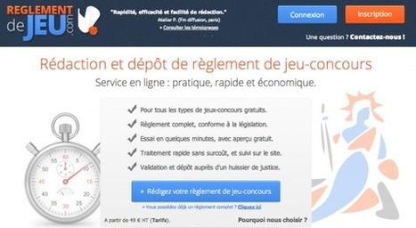 Comment Rédiger et Faire Valider un Règlement de Jeu Concours en France ? | Time to Learn | Scoop.it