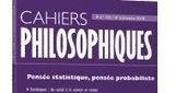 Cahiers Philosophiques, 155 (4/2018) : Pensée statistique, pensée probabiliste | Les Livres de Philosophie | Scoop.it