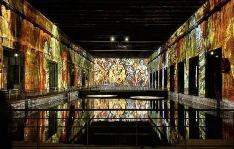 VIDEO. Bordeaux : « Epoustouflant », « magique »… En immersion dans les « Bassins de Lumières » à la base sous-marine | les expositions et musées | Scoop.it