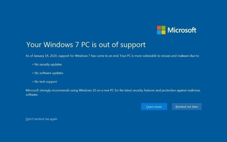 Windows 7 : voici un hack pour continuer à avoir les mises à jour de sécurité ... | Renseignements Stratégiques, Investigations & Intelligence Economique | Scoop.it