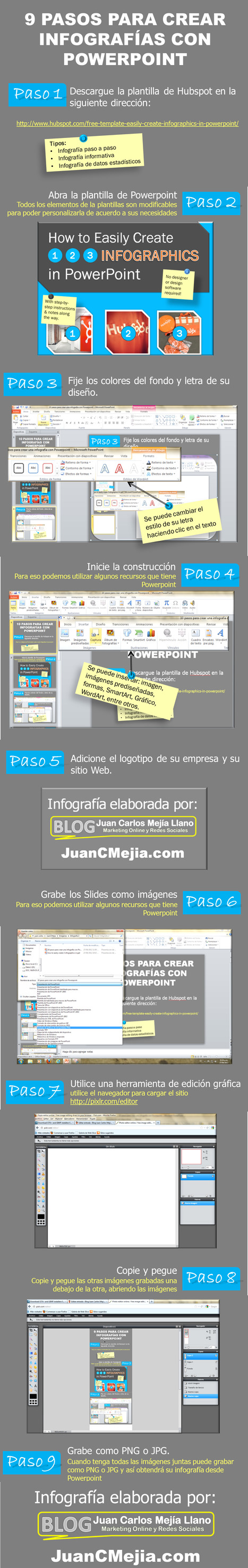 9 pasos para crear infografías con PowerPoint | Edumorfosis.it | Scoop.it