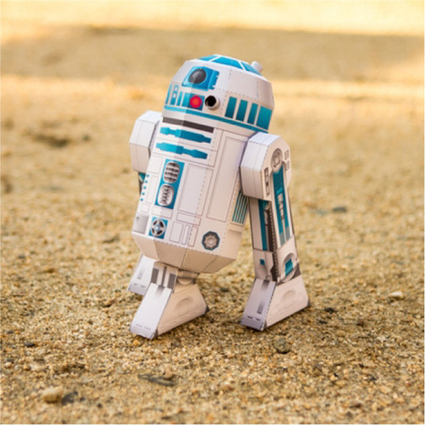 Papercraft R2-D2 | Paper is beautiful | Scoop.it