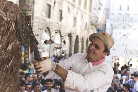 Da Eurochocolate, le sculture di cioccolato - Tgcom24 | Good Things From Italy - Le Cose Buone d'Italia | Scoop.it