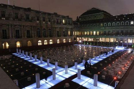 Buren columns | Art Installations, Sculpture, Contemporary Art | Scoop.it
