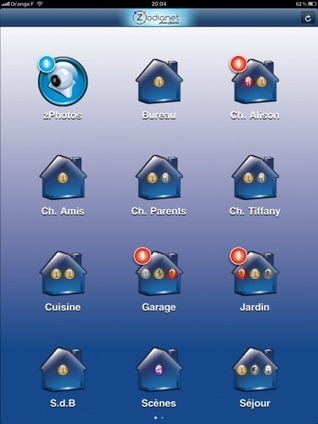 Zibase: Apercu de l’application iPad | Maison et Domotique | Hightech, domotique, robotique et objets connectés sur le Net | Scoop.it