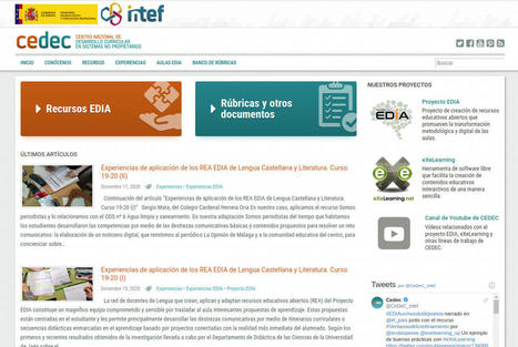 Nuevo buscador de recursos en la web de CEDEC | TIC & Educación | Scoop.it