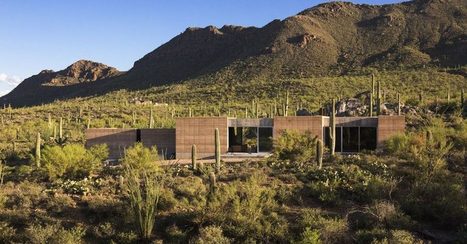 [Inspiration] Une maison en terre érigée dans le desert de Sonoran | Build Green, pour un habitat écologique | Scoop.it